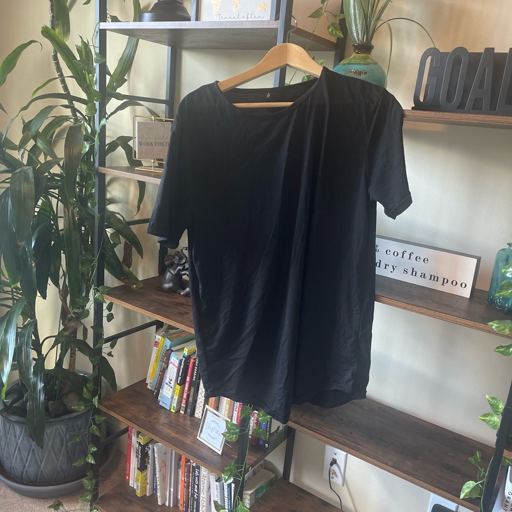 ptula shirt - it’s a men’s but I wore it for an oversized fit.